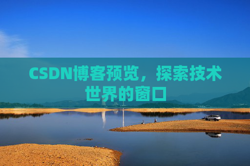 CSDN博客预览，探索技术世界的窗口